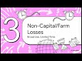 Tax Loss Carry-Overs: Rules and Application