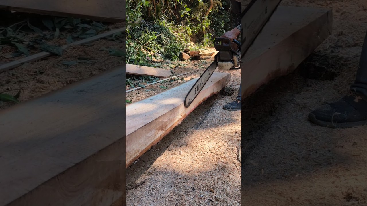 Подготовка к распилу доски, которую я собираюсь пилить 💪🔥 