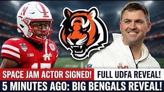 5 MINUTES AGO: Bengals Sign a Space Jam Actor as an NFL Player — Full 2026 UDFA Class Revealed!