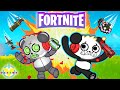 FORTNITE CATCH! Combo Panda vs Robo Combo ! Let’s Play Fortnite Duos