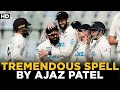 Tremendous spell by ajaz patel  match winning bowling  pakistan vs new zealand  test  pcb  ma2l