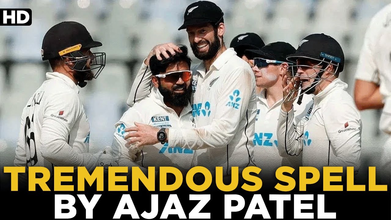 Tremendous Spell by Ajaz Patel | Match Winning Bowling | Pakistan vs New Zealand | Test | PCB | MA2L