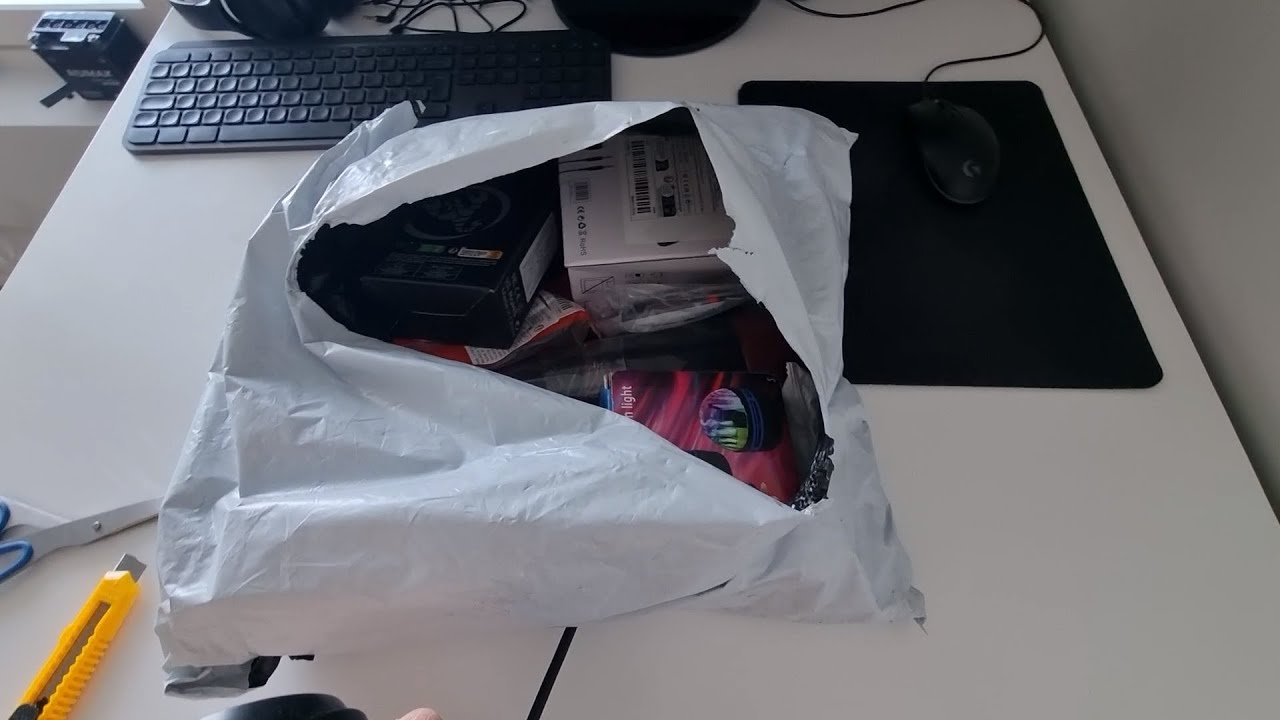 Распаковка посылки с Тему