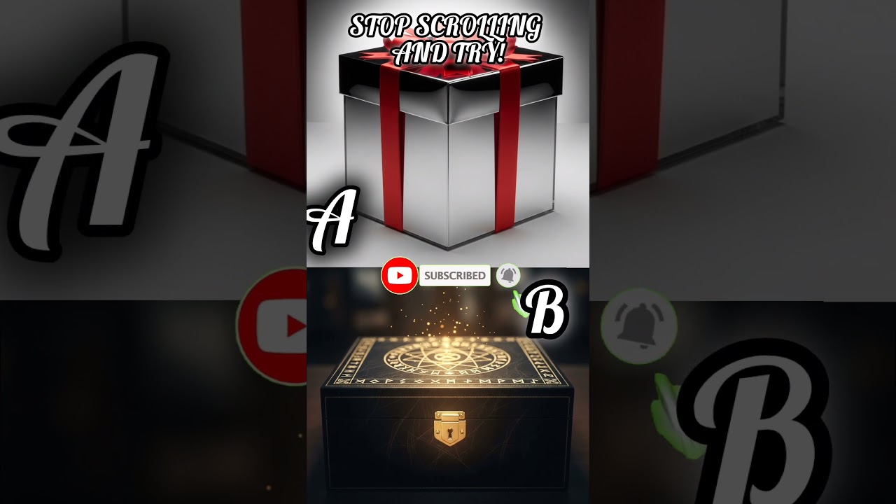 Which Box Hides Your Future? Pick One!