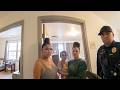 Mother loses control inside a family shelter in front of her children, and it ends with her arrest