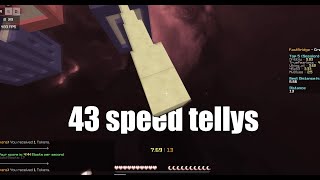 43 Speed Telly's in a row || Former World Record