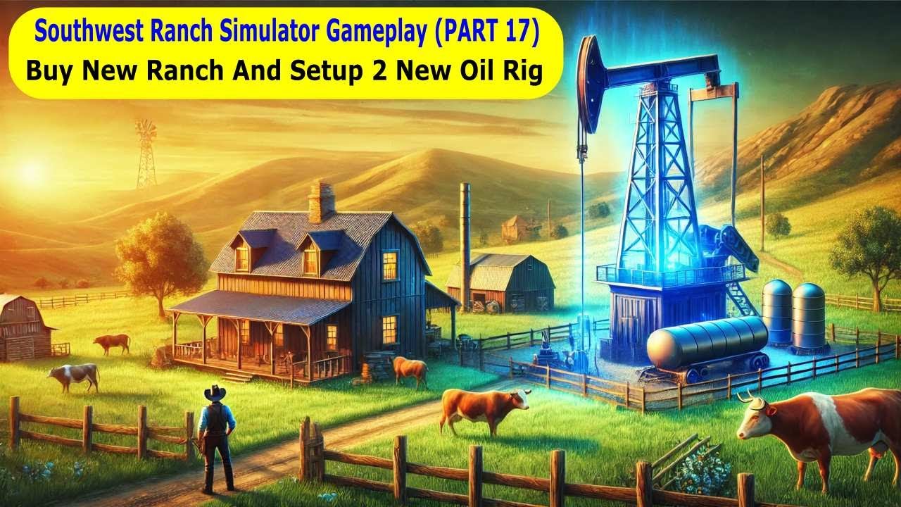 Oil Ranch Simulator Buy New Ranch And Setup 2 New Oil Rig On Southwest Ranch Simulator ...