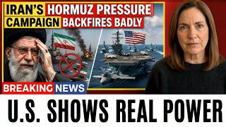 Iran’s Hormuz Pressure Campaign Backfires BADLY as U.S. Power Surges at Sea