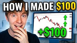 Topstep Prop Firm Trader Makes $100 | Day Trading for Beginners (5/22/2026)