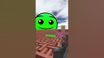 Lobotomy Dash Fire In The Hole In Maze #shorts