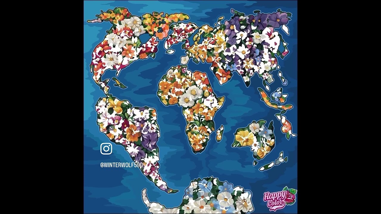 A Flowering World #art