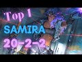 Wild rift  top 1 samira rank challenger  axe wild rift gameplay