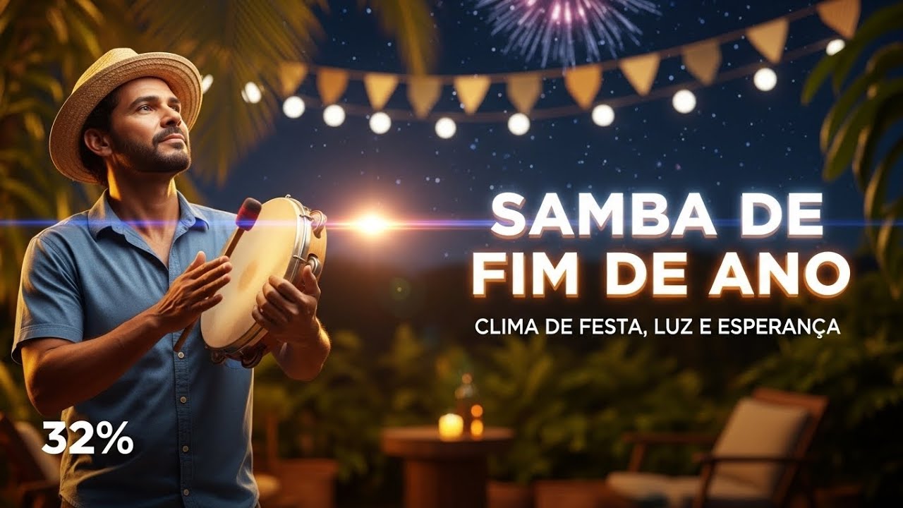 Samba de Fim de Ano 🎆 Clima de Festa, Luz e Esperança | Estação Aura