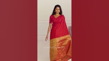 How to open Pallu hack | how to wear saree for beginners | how to drape saree | #shorts