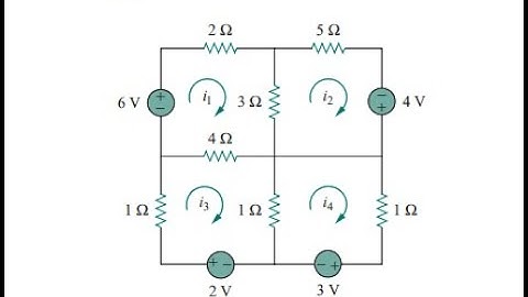 Write the mesh-current equations for the circuit in Fig. 3.99.