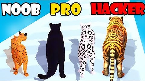 NOOB vs PRO vs HACKER - Cat Evolution | Gameplay Walkthrough (Android,iOS)