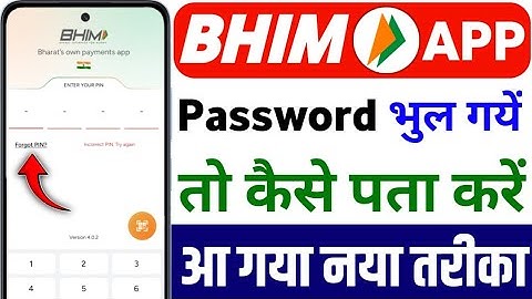 Bhim App me Password Kaise Change kare | How To Bhim Upi Ka Passcode Kaise badle 2025