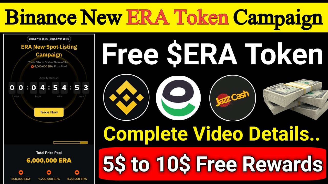 Binance New Offer Today | Binance Caldera $ERA Token Listing Campaign ...