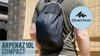 quechua foldable backpack