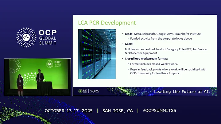 OCP Sustainability Project Update