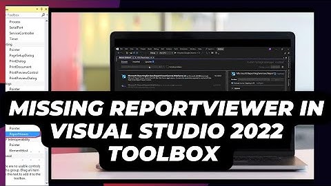 Missing ReportViewer in Visual Studio 2022 Toolbox