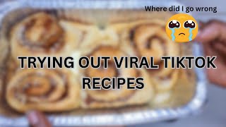 viral cinnamon roll recipe| is it worth it??