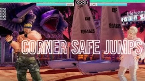KOF XV Clark Corner Safe Jump