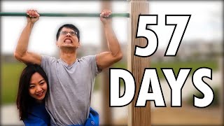 This Skinny Guy Trains 57 Days to Pull Up His Wife