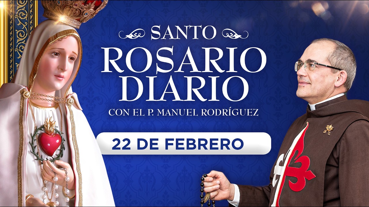 Santo Rosario Diario | Domingo 22 de febrero - Misterios gloriosos #rosario