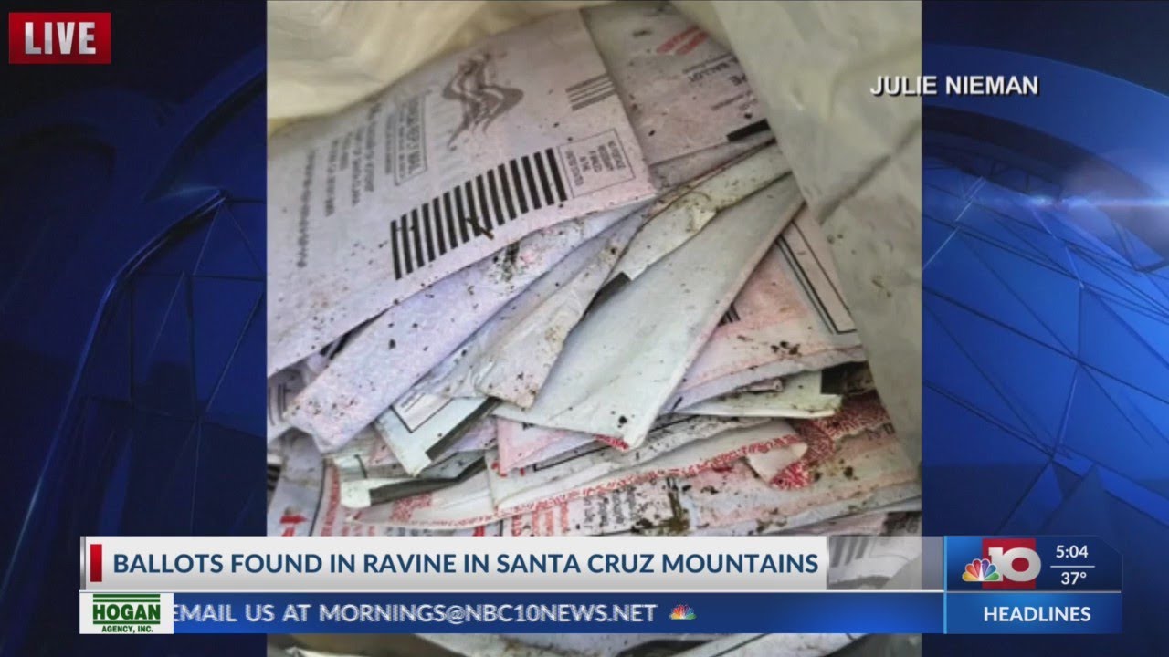 NBC 10 News Today: Bag of completed ballots found in California