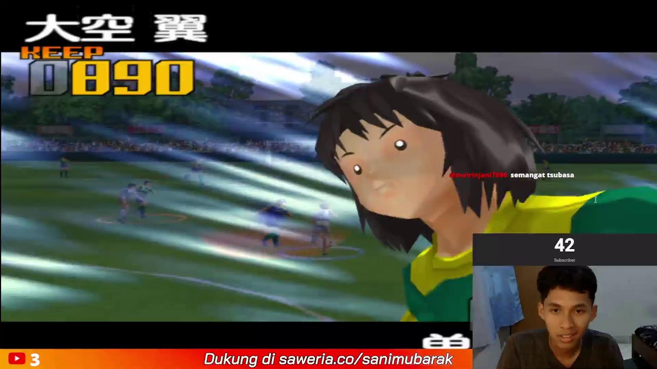 IZIN MENAMATKAN CAPTAIN TSUBASA PS2
