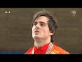 Huldiging 500 mtr 1.Jan Smeekens  2.Duitser Nico Ihle 3.Roeslan Moerasjov 10-02-2017