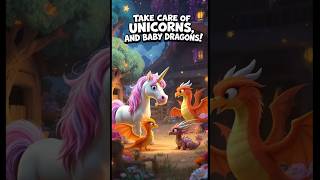 The Ranch of Magical Creatures! 🦄🌟 Care for Unicorns & Dragons!