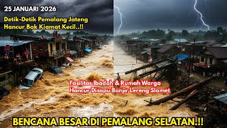 Download Lagu DETIK-DETIK PEMALANG PORAK-PORANDA, DUA JEMBATAN PUTUS,RUMAH HANYUT DISAPU ARUS BANJIR GUNUNG SLAMET MP3