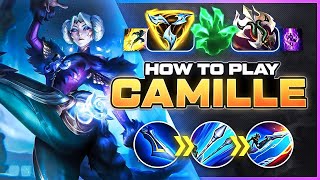 HOW TO PLAY CAMILLE SEASON 14 | NEW Build & Runes | Season 14 Camille guide | League of Legends