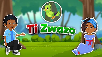 Haitian Creole Nursery Rhyme|Ti Zwazo|Little Birdie|Rime Pepinyè|Nursery Rhymes & Kids Songs