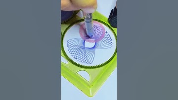 How many rotations did the pen make in total? #spirograph #2025 #shorts