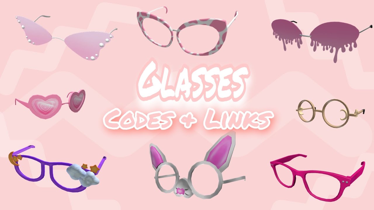 Cute 20+ Glasses Codes Berry Avenue, Bloxburg Brookhaven in Roblox