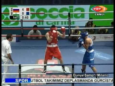 Artur Beterbiev RUS vs Dinesh Kumar IND 81kg 2009 ...