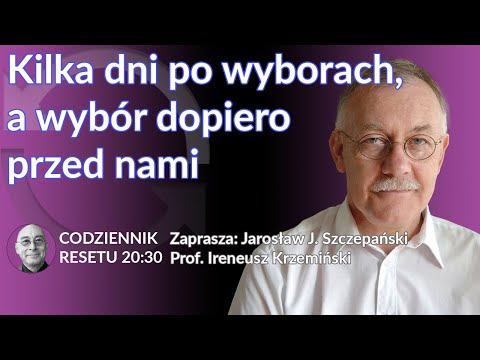 Kilka dni po wyborach, a wybór przed nami dopiero #CodziennikResetu