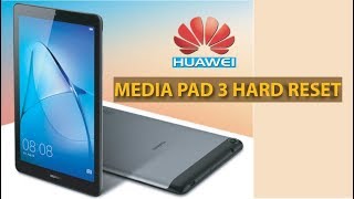 Huawei mediapd 3 7.0 Hardreset  [Remove pattern lock]