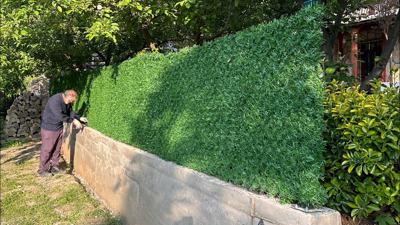 Çim çit montajı nasıl yazılır ?