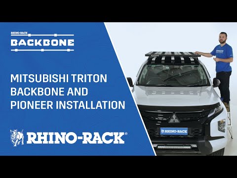 Rhino-Rack | Mitsubishi Triton Backbone and Pioneer Installation