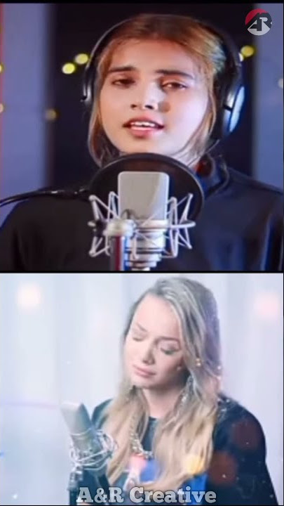 ❤️💚Kaun Tujhe song cover by Aish vs Emma Heesters #shorts 💜💙