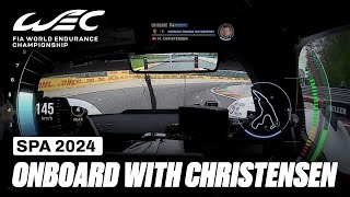 Onboard Lap Michael Christensen Porsche 963 Hypercar I 2024 TotalEnergies 6 Hours of Spa I FIA WEC