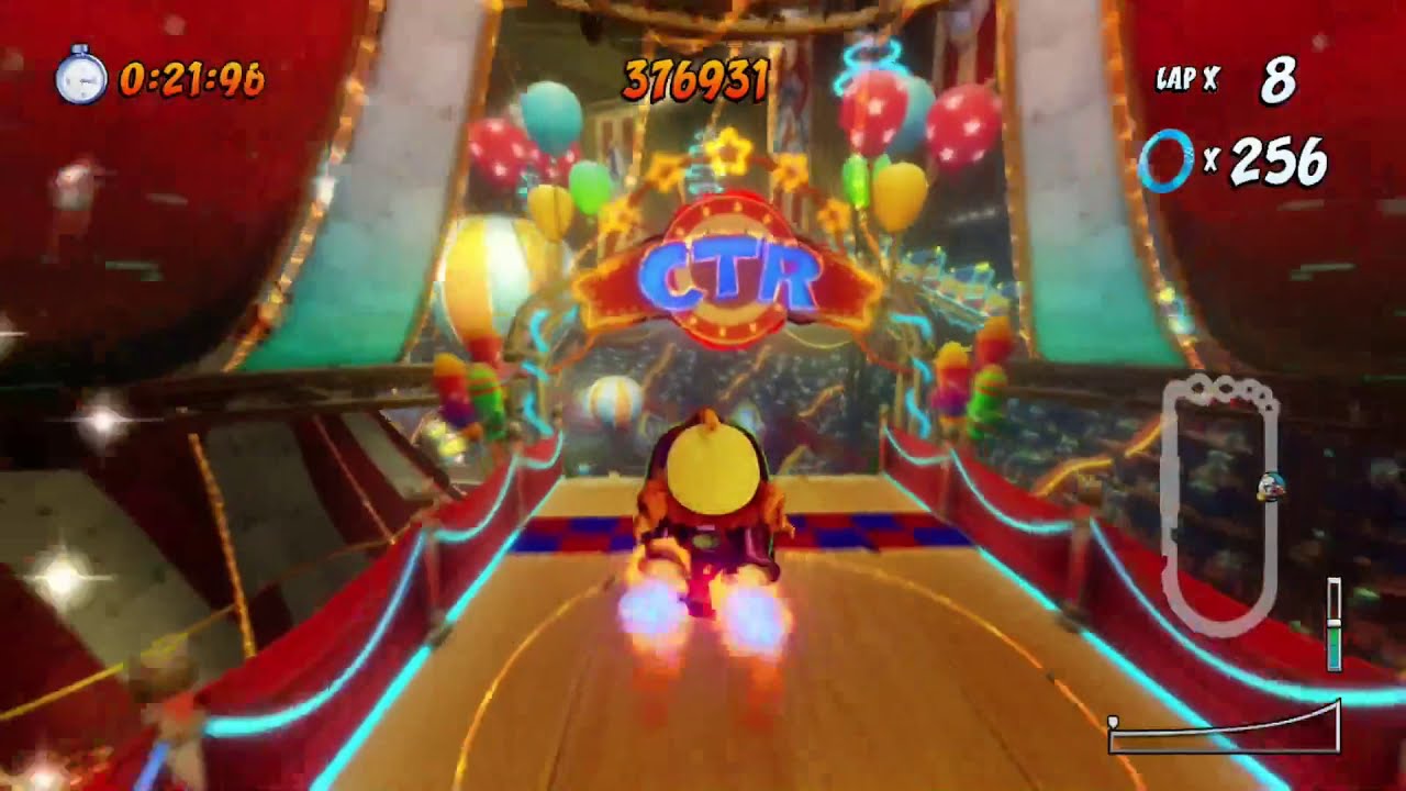 CTR:NF - Koala Carnival - Ring Rally 633,802 Points [WR]