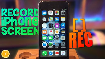 How to RECORD your iPhone screen! (iPhone 5S, 6, 7, 8, X, 11 & iPad)