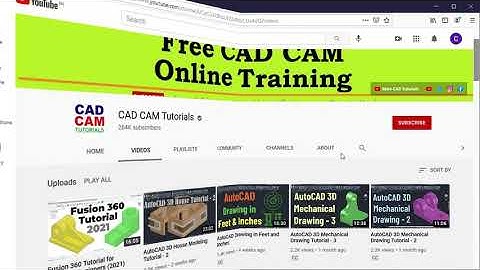 AutoCAD 2021 3D Tutorial for Beginners