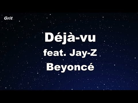 Déjà-Vu - Beyoncé Karaoke No Guide Melody Instrumental