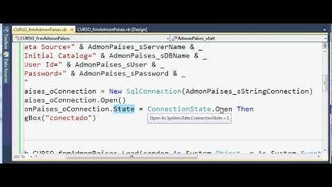 Ms Visual Studio 2010 conectando a una base de datos en Ms SQLServer 2012R ( VB .NET )